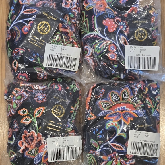 💚 NWT Kathy Ireland Floral One Piece Swimsuit - Picture 9 of 9